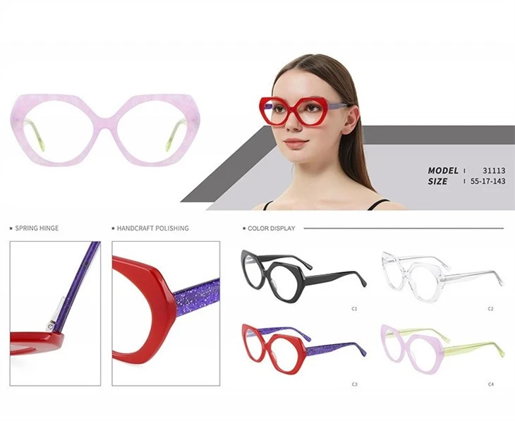 Aacetate Glasses Frame