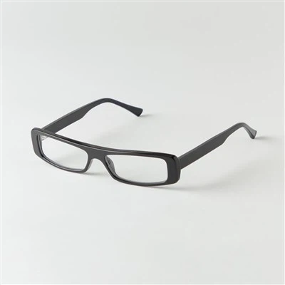 Прямоугольные синие светлые очки